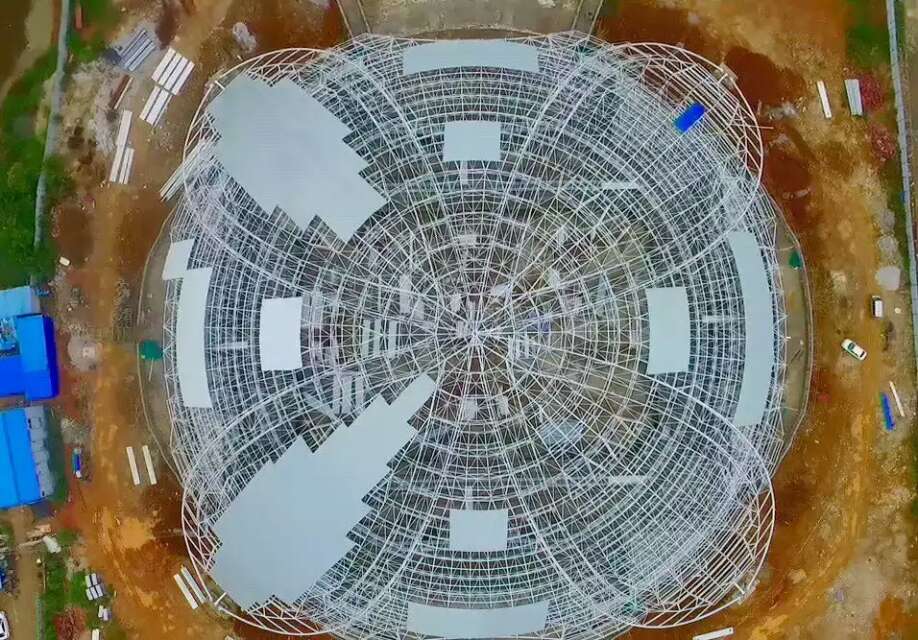 天水体育馆网架