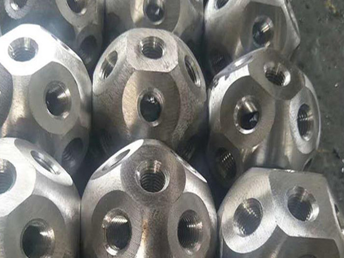 天水螺栓球网架杆件制作